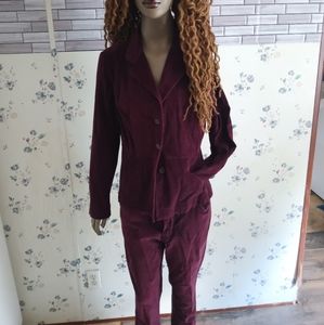 Size 10/12 burgundy outfit